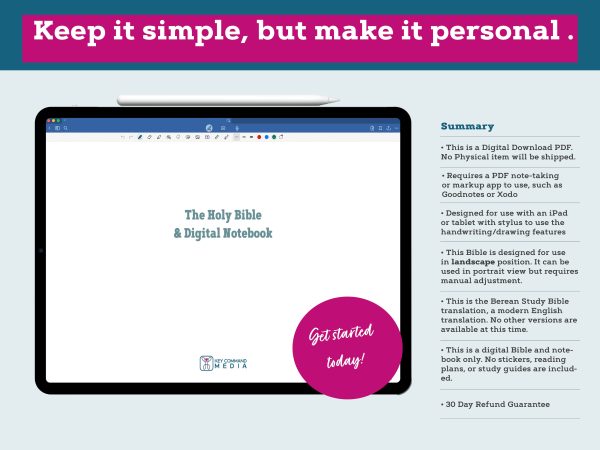 Berean Digital Bible and Notebook - Image 10